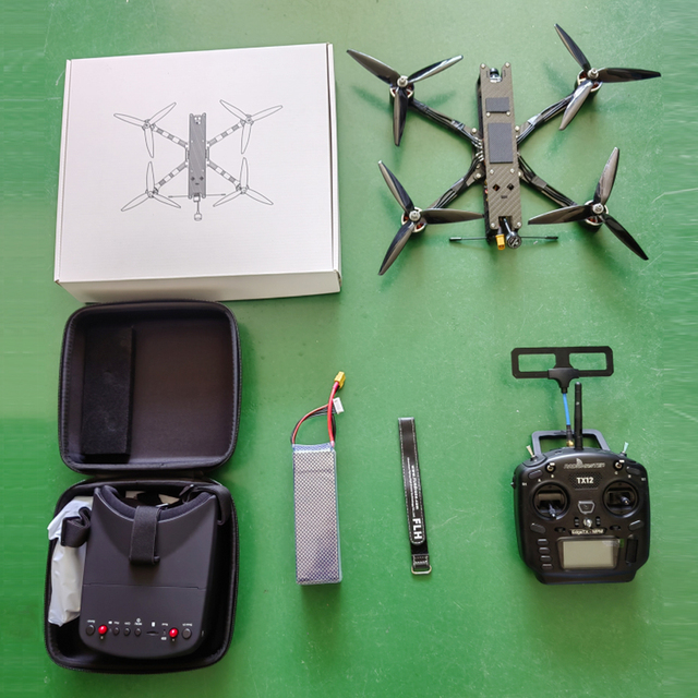 7/10/13/15 inch sale on FPV drone with a payload 3kg and 4kg 5.8G, 2.5W ELRS, 915GHz 15km image transmission 10 inch FPV drone