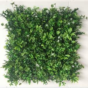 Panneaux de plantes artificielles en gazon vert, haie de <span class=keywords><strong>buis</strong></span> artificielle pour <span class=keywords><strong>la</strong></span> décoration de jardin vertical extérieur - Product Image 1