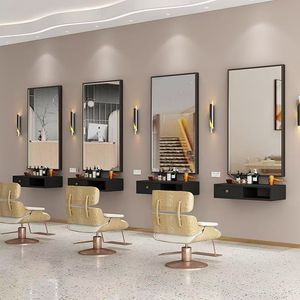 Nuevo Espejo de Maquillaje de Diseño Moderno Directo de Fábrica para Salón de Belleza, Espejo para Peluquería con Luces - Product Image 2