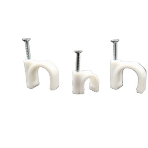 Alta Qualidade Nylon R-Type <span class=keywords><strong>Cable</strong></span> Clips Durable <span class=keywords><strong>Plastic</strong></span> Round <span class=keywords><strong>Cable</strong></span> Management Solution - Product Image 1