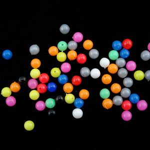 Perles Flottantes Rondes 6mm 8mm, 100pcs/Sac, Bouchons <span class=keywords><strong>en</strong></span> Plastique Multicolores pour Pêche <span class=keywords><strong>en</strong></span> <span class=keywords><strong>Mer</strong></span>, Accessoires de Verrouillage pour Canne à Pêche - Product Image 2