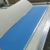 Bouchon en caoutchouc économique de milieu à haut de gamme Inly Shield Blue de 1,95 mm d'épaisseur, modèle 389, pour presse offset, service de découpe Jiangsu