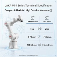 Robot Colaborativo de Escritorio de 6 Ejes JAKA Mini 2, Brazo Robótico de Alta Precisión para Empaquetado de Productos Electrónicos 3C y Automatización de Laboratorios