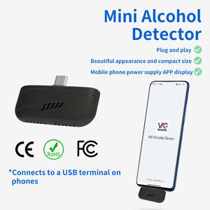 Mini Portátil Alcohol Tester para Detectar Overnight Alcohol FCC ID Compliant - Product Image 5