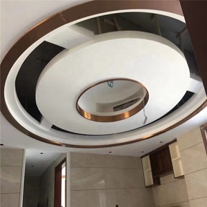 Le métal décoratif de plafond de garnitures profile le canal incurvé <span class=keywords><strong>en</strong></span> U de cadre de plafond d'acier inoxydable - Product Image 4