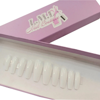 Wanzongdong — boîte cosmétique personnalisée pour faux ongles, coffret d'emballage à pression pour ongles, avec Logo