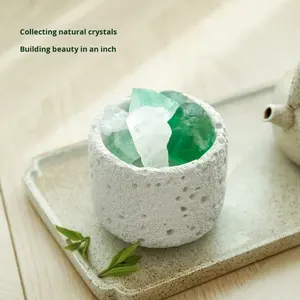 Diffuseur de parfum en verre artisanal écologique à base de roseaux, thé de pluie de montagne froide de la <span class=keywords><strong>dynastie</strong></span> Song, ornement exquis, longue durée, <span class=keywords><strong>2</strong></span> mois - Product Image 5