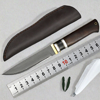 Couteau EDC Triple acier haut de gamme haute dureté Camping en plein air chasse survie couteau droit pour la pêche randonnée bois OEM