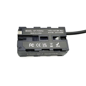 D-Tap a Cable de bobina de resorte de batería simulada de doble cara con 36W PD tipo <span class=keywords><strong>C</strong></span> para batería de <span class=keywords><strong>c</strong></span>ámara Sony D-Tap a F550/F750 - Product Image 3