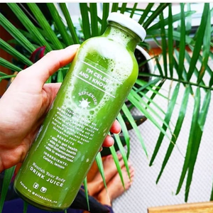 Chai thủy tinh tròn và trong suốt để uống sữa Kombucha sữa cà phê có nắp kim loại hoặc Nắp nhựa có logo - Product Image 6