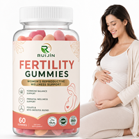 Gummies de Fertilité Marque Blanche avec Myo-Inositol, Folate et CoQ10 pour le Soutien Hormonal et la Reproduction Féminine, 60 Unités, OEM