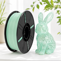 Filament d'impression 3D OEM Satin Rainbow PETG 1,75 mm 1 kg Semi-brillant Dégradé Pastel Haute Résistance Faible Odeur Surface Lisse