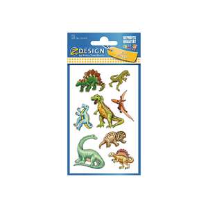 AVERY Zweckform Pegatina 53145 Dinos Papier 3 Bogen - Product Image 1