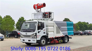 Đa chức năng dongfeng 4*2 LHD/rhd hút chân không đường quét với pháo nước hàng đầu - Product Image 2