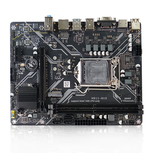 เมนบอร์ด H511 G10 PC สำหรับคอมพิวเตอร์ตั้งโต๊ะ M ATX Z390 รองรับ LGA1200 DDR4 64GB สำหรับคอมพิวเตอร์รุ่นที่ 10 รุ่น Pro - Product Image 3