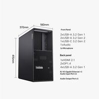 Lenovo ThinkStation P3 Gen2 Tower Workstation Desktop Ultra9-285K SSD+HDD Bisnis/Kantor/Desain/Pendidikan/Hiburan Rumah
