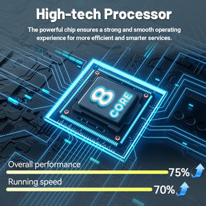 Marco de Radio de coche Android de 9 pulgadas de fábrica, pantalla IPS, enlace de espejo GPS, reproductor multimedia universal para coche para Dodge Ram 2013-2019 - Product Image 3