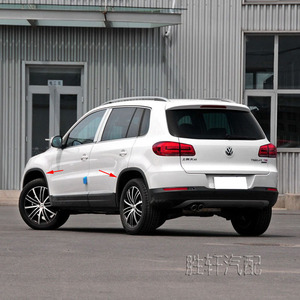 Volkswagen Tiguan Wheel Arch <b>Trim</b> Black Plastic <b>Clip</b> On For 2009-2016 Models Retrofit Upgrade - Product Image 5