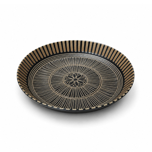 Assiette à salade de fruits ronde en céramique, taille polyvalente, simplicité moderne, pour la cuisine japonaise - Product Image 1