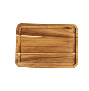 Planche à découper en bois d'acacia épaisse planche à découper de cuisine robuste durable pour la cuisine à domicile et la préparation des aliments - Product Image 6