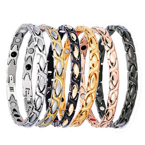 Gelang Titanium perawatan kesehatan, Korea Jepang populer trendi gelang energi magnetik kreatif untuk Hari Jadi - Product Image 1