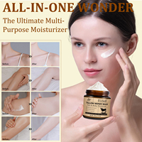 ELBBUB 120g Baume Fouetté au Suif de Bœuf et au Miel pour le Soin du Visage, Crème Fouettée au Suif Bio Marque Privée pour Hydratant Visage et Corps