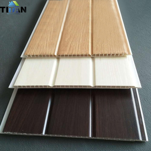 Blue Sky <span class=keywords><strong>Pvc</strong></span> Satin Panel de techo Diseño falso <span class=keywords><strong>Pvc</strong></span> Tablero de techo Lambris <span class=keywords><strong>Pvc</strong></span> Faux Plafond Strip Tejas de techo - Product Image 2