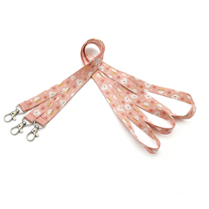Manufacturer Cheap <b>Personalized</b> Neck Tool Printing <b>Keychain</b> Polyester Sublimation PET Lanyards With Logo Custom - Product Image 1
