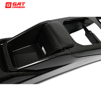 Panneau de console centrale en fibre de carbone sèche style CS pour BMW M2 G87 M3 G80 M4 G82 2021-2024, garniture intérieure améliorée, accessoires de voiture