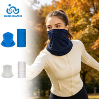Cache-cou en maille de soie glacée, protection solaire, respirant, anti-transpiration, confortable, pour la pêche et la course à pied