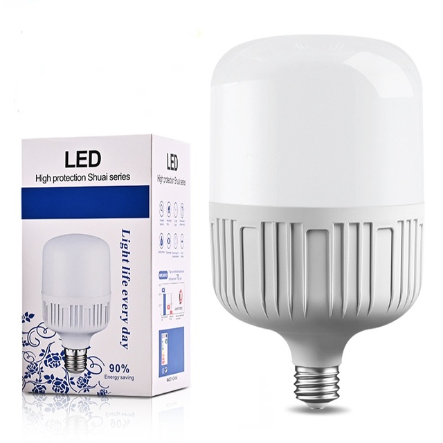 Wholesale Led Light Bulb 5W 10W 15W 20W 30W 40W 50W 60W T-shape Light E27/B22 Energy Conservation Led Bulb Lamp/Led Bulbs