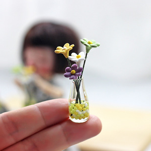 Vente en gros d'accessoires miniatures pour maison de poupées <span class=keywords><strong>mini</strong></span> meubles créatifs petites trousses d'outils de cuisine pour aliments boissons - Product Image 4