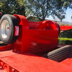 รถกึ่งพ่วงต่ำแบบ3/<span class=keywords><strong>4</strong></span>ขนาด40ฟุต50ฟุตรถเทรลเลอร์รถกึ่งพ่วง - Product Image 2