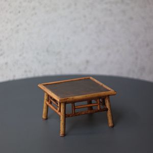 Chinese Style Bamboo <b>Tea</b> Table Square Heat Resistant Kung Fu <b>Tea</b> <b>Tray</b> For Afternoon <b>Tea</b> Display Storage - Product Image 3