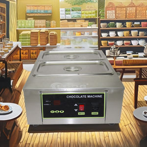 سخان طعام كهربائي صغير بخلايا مزدوجة للحليب والشاي والبوبا والحساء وإذابة الشوكولاتة للمطاعم - جديد - Product Image 6