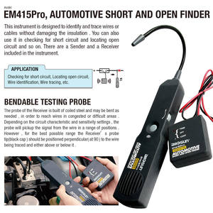 Testeur de <span class=keywords><strong>circuit</strong></span> automobile ALLOSUN, testeur de court-<span class=keywords><strong>circuit</strong></span> et de <span class=keywords><strong>circuit</strong></span> ouvert, testeur de <span class=keywords><strong>circuit</strong></span> électrique automobile, traceur de câble, toner pour DC 6-42V - Product Image 4