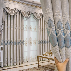 <span class=keywords><strong>Tende</strong></span> stile europeo di lusso <span class=keywords><strong>tende</strong></span> oscuranti 3d di alta qualità per soggiorno cortinas rideau rideaux - Product Image 2
