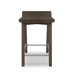 Silla de comedor comercial para restaurante, asiento ergonómico de cejas oscuras, sillas modernas de lujo de textura fina para Cocina - Product Image 2