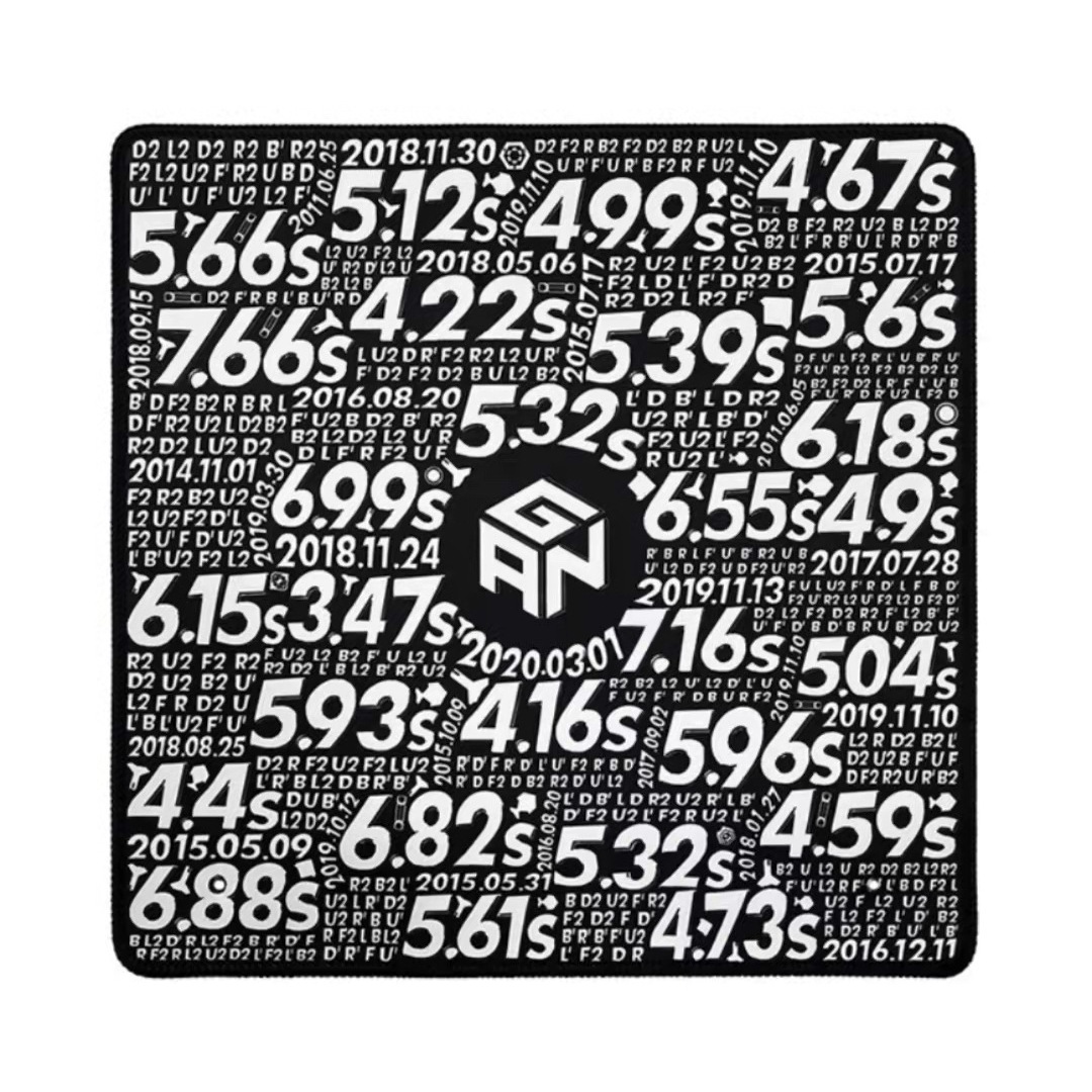 Alfombrilla para cubo de Rubik GAN - Negro