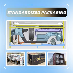 Kereta Golf elektrik Off-Road 6 tempat duduk, Kereta Golf elektrik 72v 5kW Ac klub <span class=keywords><strong>Motor</strong></span> baja mobil bersertifikasi CE - Product Image 4