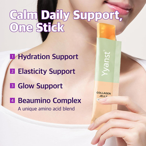 โออีเอ็ม คอลลาเจน เจลลี่สติ๊ก รสพีช แคลอรี่ต่ำ 20 กรัม บำรุงผิว อาหารเสริม - Product Image 1