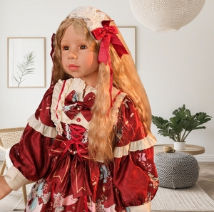 Lifereborn da 48 pollici 120cm realistico modello di bambina giocattolo modello di <span class=keywords><strong>bambola</strong></span> <span class=keywords><strong>principessa</strong></span> in plastica con giunzione a sfera bambole rinate per collezione - Product Image 3
