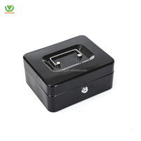 YL Tresor für Geld Stahl-Safes Metall-Geldkassette Kleiner Safe aus Eisen Anpassbarer Geld-Sicherheitstresor mit Smart-Key-Schloss