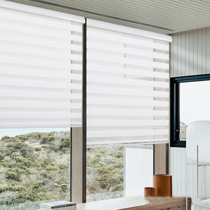 ستائر زيبرا داخلية عالية الجودة بأرخص سعر، ظلال نهارية وليلية قابلة للتنفس للنوافذ مع تركيب مدمج - Product Image 3