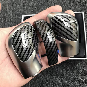 3AD713203 Pommeau de levier de vitesse chromé <span class=keywords><strong>mat</strong></span> DSG pour Volkswagen VW <span class=keywords><strong>Golf</strong></span> MK6 MK7 <span class=keywords><strong>R</strong></span> GTI Passat B7 B8 CC R20 Jetta MK6 2011-18 - Product Image 2