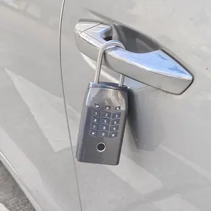 Multifuncional zinco liga impermeável chave digital caixa chave do carro revendedor chave