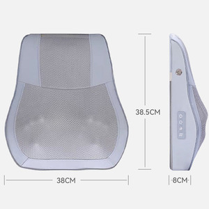 Xe Và Nhà Điện Cổ Nước Nóng Cơ Thể Trở Lại Cán Nhào Shiatsu Hồng Ngoại Nước Nóng Đầy Đủ Cơ Thể Massage Gối Massager - Product Image 5