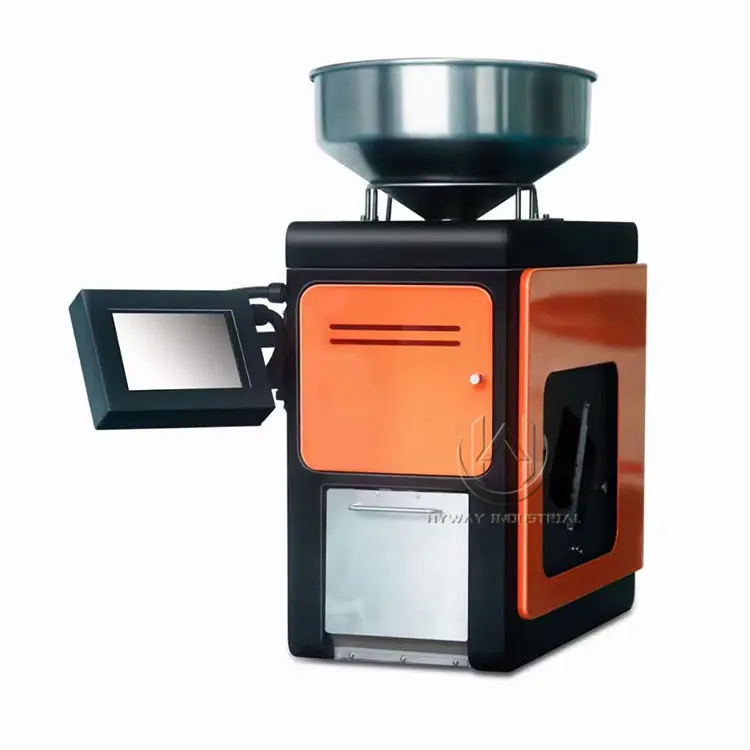 เครื่องแยกสีเมล็ดกาแฟ HCS100ขนาดเล็กเคลื่อนย้ายได้50-150กิโลกรัม/ชั่วโมง