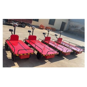 Carro de plataforma con ruedas para transporte de carga - Product Image 3