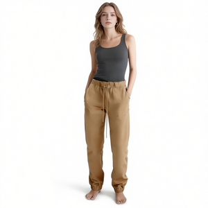 Pantaloni Casual da Donna HDJ M/L XL/2XL con Coulisse, Vestibilità Comoda, Traspiranti, Tinta Unita, per Autunno - Product Image 3